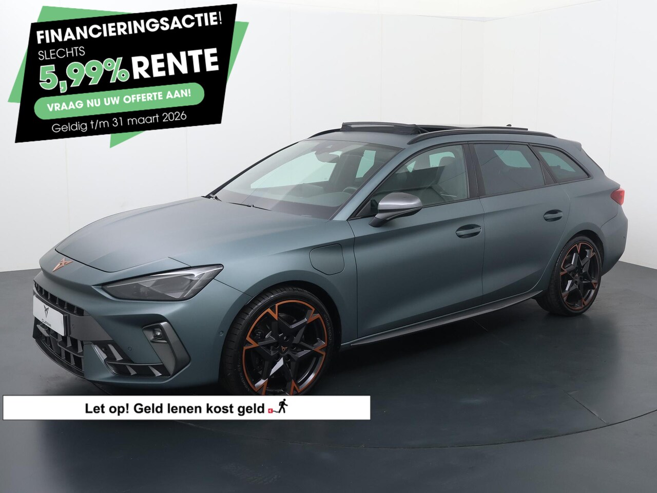 CUPRA Leon Sportstourer - 1.5 TSI e-Hybrid VZ Performance | 272 PK | SoH 94% | Panoramadak | Matrix LED koplampen | - AutoWereld.nl
