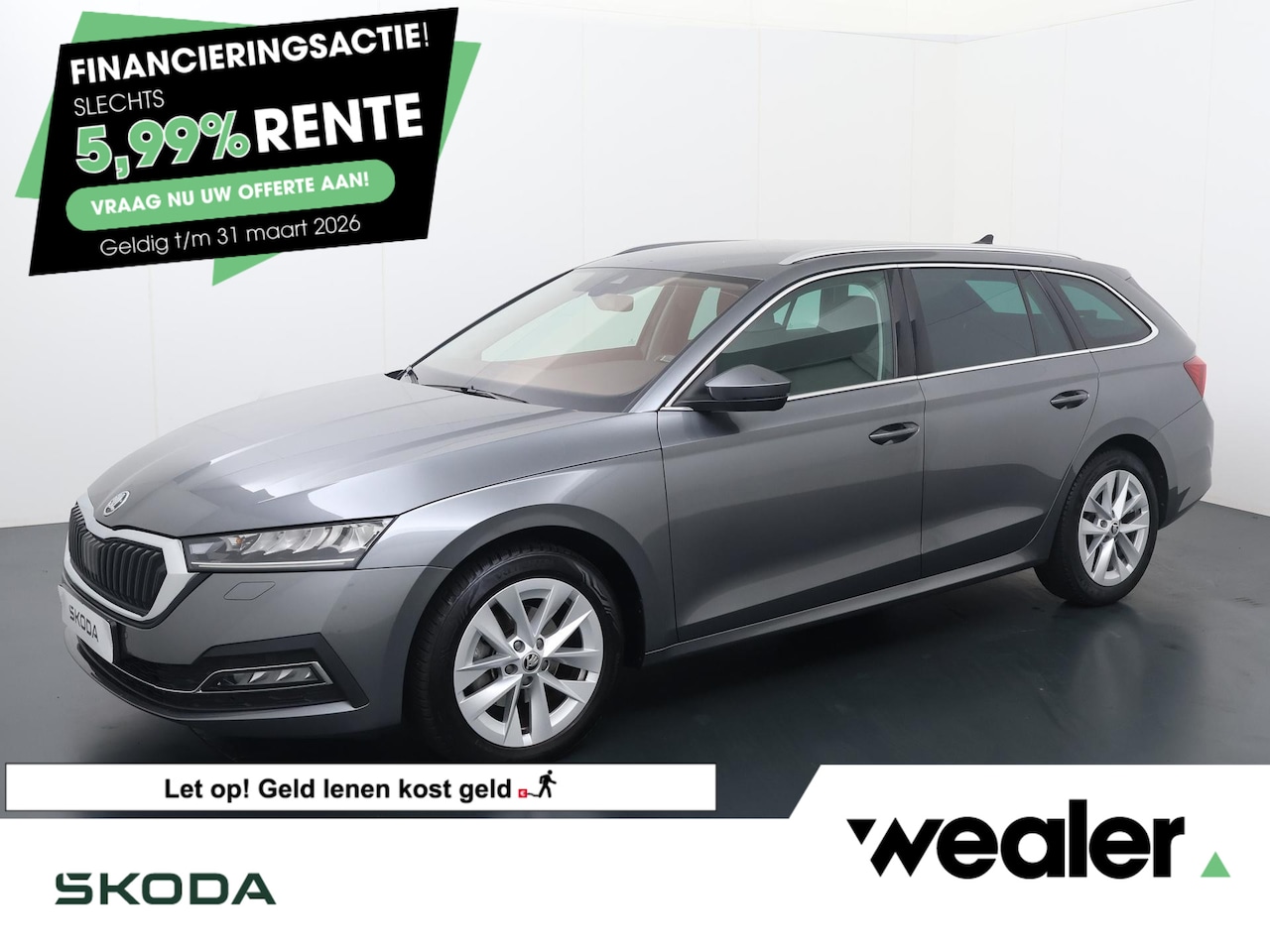 Skoda Octavia Combi - 1.0 e-TSI Business Edition Plus | 110 PK | Automaat | Trekhaak afneembaar | LED verlichtin - AutoWereld.nl