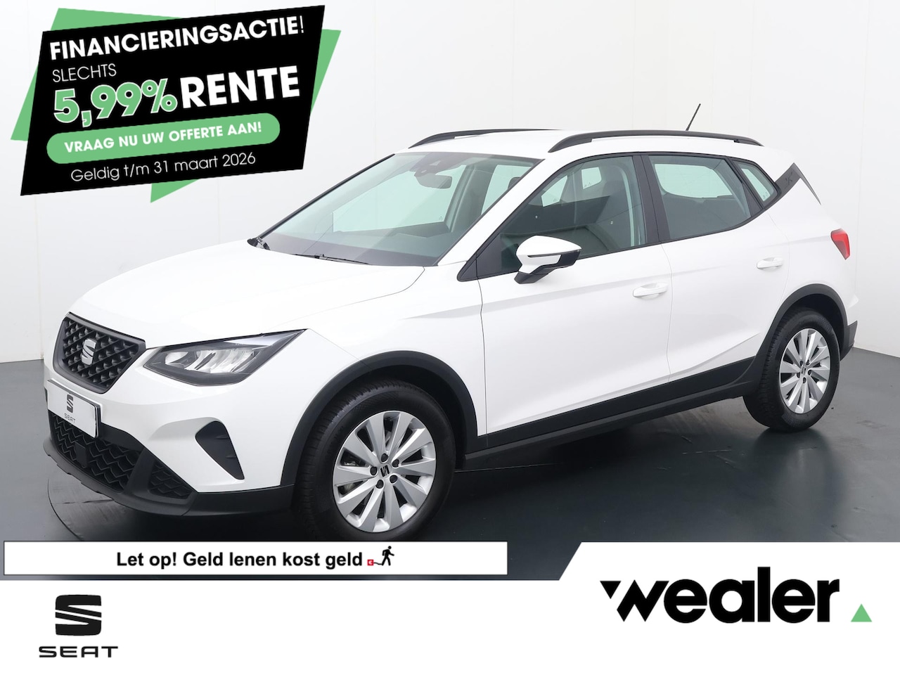SEAT Arona - 1.0 EcoTSI Reference | 95 PK | Cruise control | Airco | Apple Carplay/Android Auto | - AutoWereld.nl