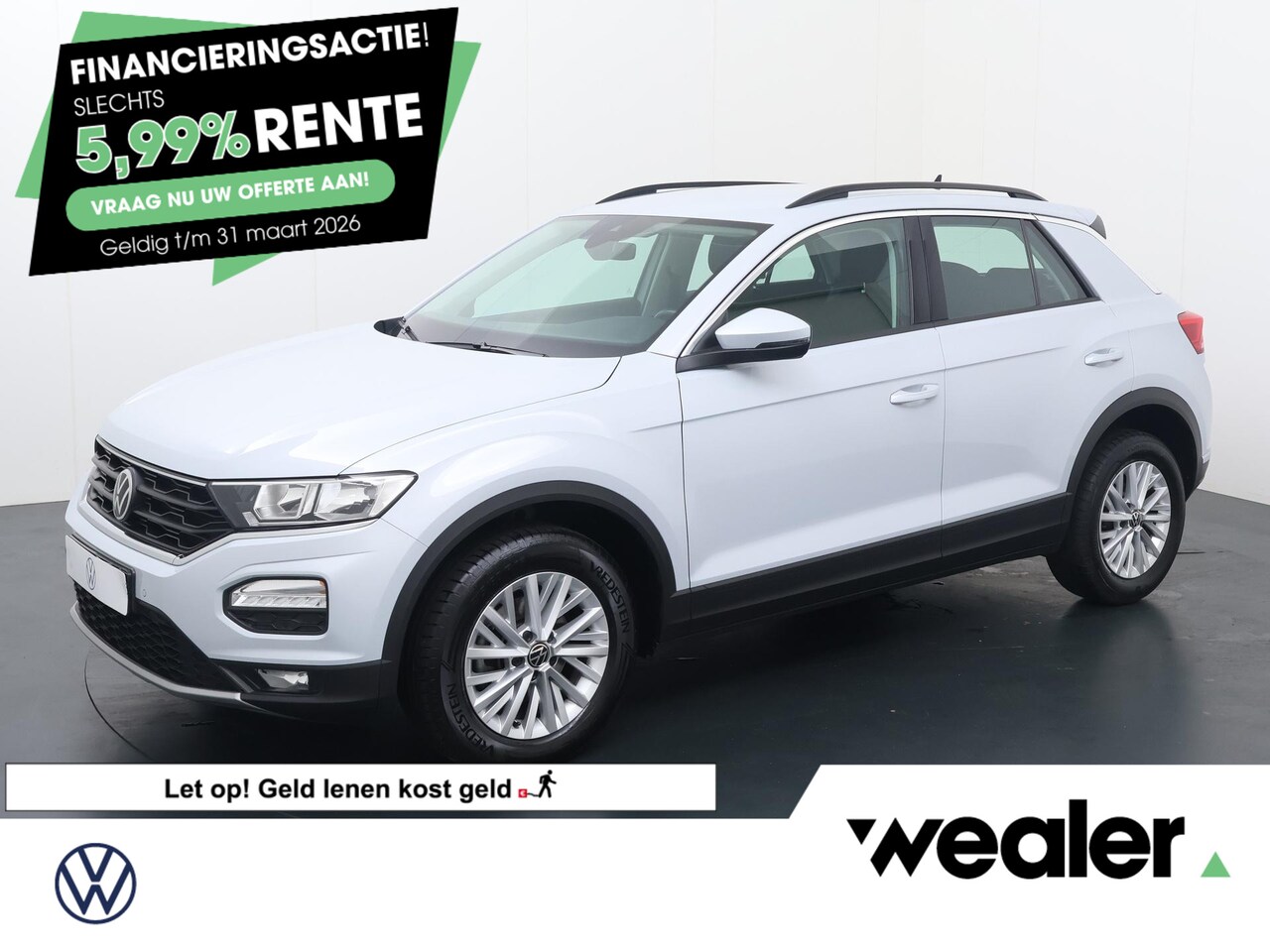 Volkswagen T-Roc - 1.0 TSI Style | 110 PK | Achteruitrijcamera | Navigatiesysteem | Adaptive cruise control | - AutoWereld.nl