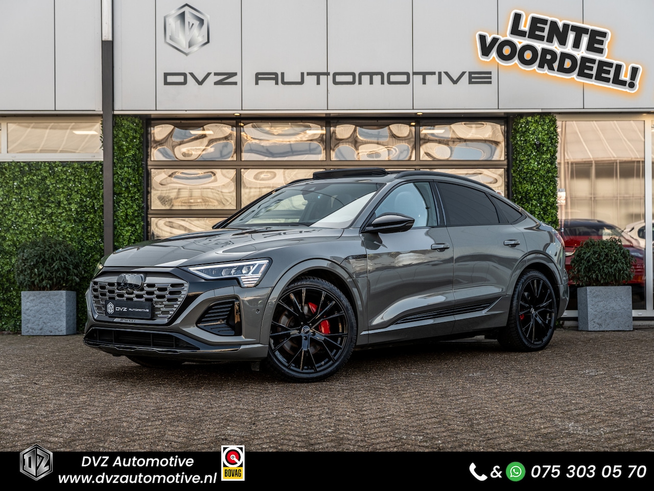 Audi Q8 Sportback e-tron - 50 quattro S Edition 95 kWh | Pano | B&O Sound | HUD | - AutoWereld.nl