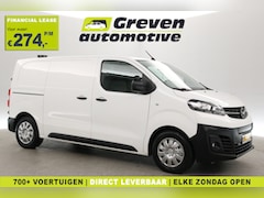 Opel Vivaro-e - L2H1 75 kWh | Snelladen | SOH 90% | Airco | Cruise | 3 Zits | Carplay | Navi | Parkeersens