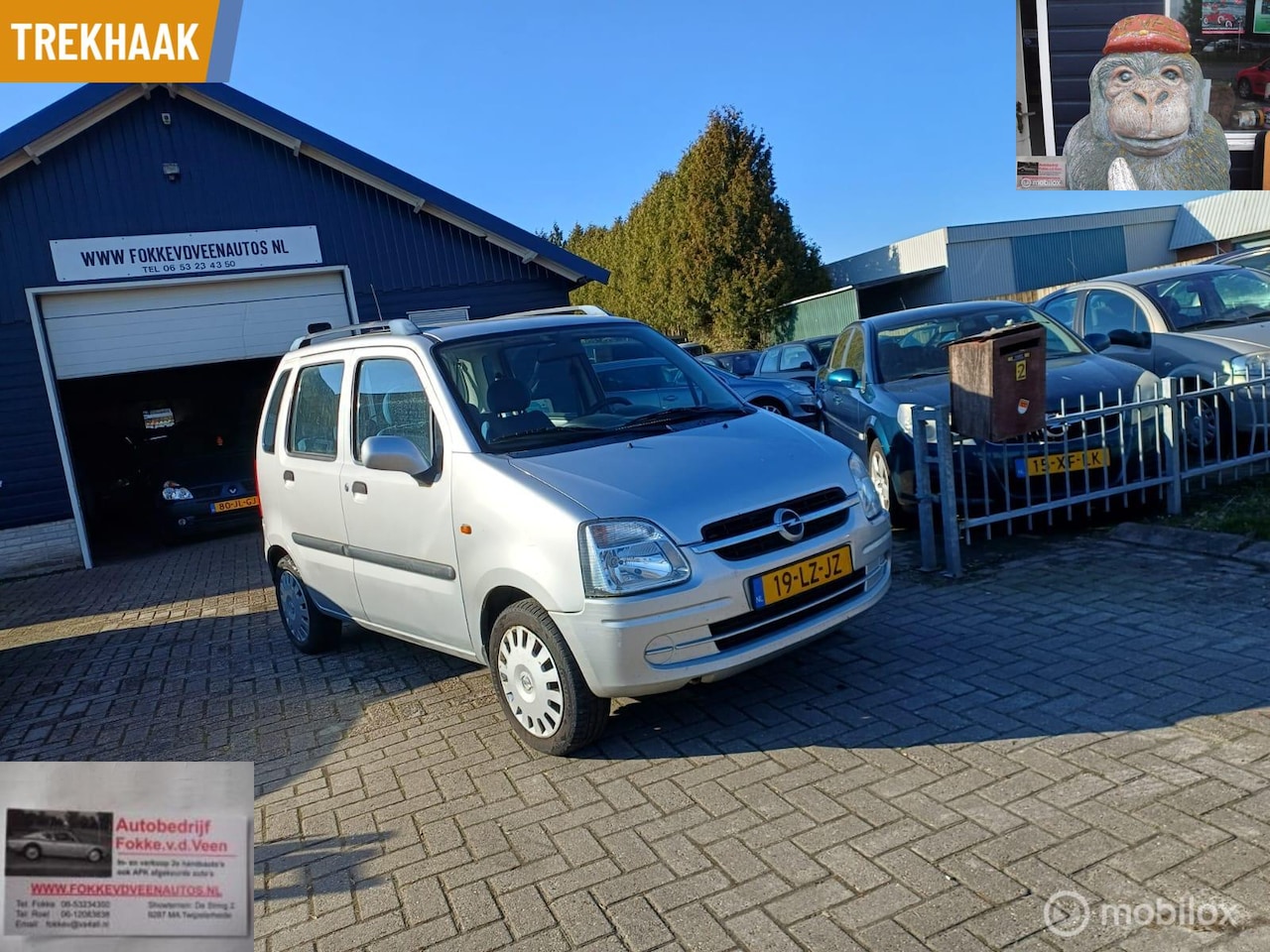 Opel Agila - 1.2-16V Comfort Garantie, alle inruil mogelijk - AutoWereld.nl