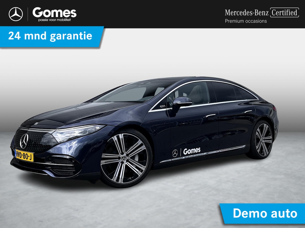 Mercedes-Benz EQS - 450+ Luxury Line | MANUFAKTUR Interieur Pakket | Premium Plus Pakket | Rijassistentiepakke - AutoWereld.nl