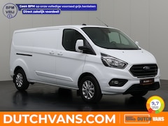 Ford Transit Custom - 2.0TDCi 170PK Lang Limited | Achterdeuren | Multimedia | 3-Zits | Camera | Trekhaak