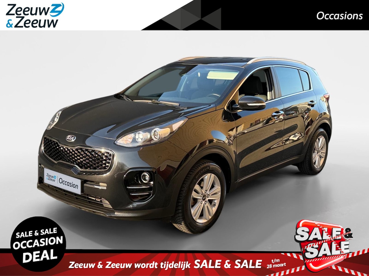 Kia Sportage - 1.6i DynamicLine 1e Eigenaar | Dealer onderhouden | Metallic lak | Bovag garantie | NAP - AutoWereld.nl