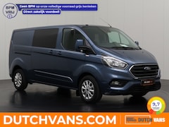 Ford Transit Custom - 2.0TDCi 170PK Automaat Lang Dubbele Cabine | Navigatie | Camera | 2xSchuifdeur | Trekhaak