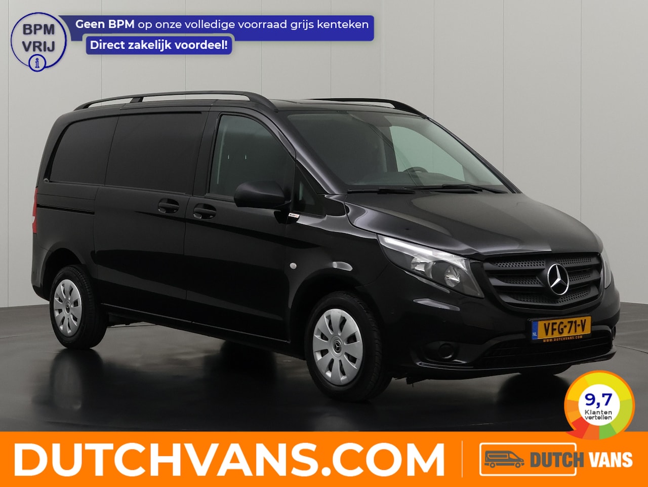 Mercedes-Benz Vito - Ambition | Navigatie | Airco | Cruise | Betimmering - AutoWereld.nl