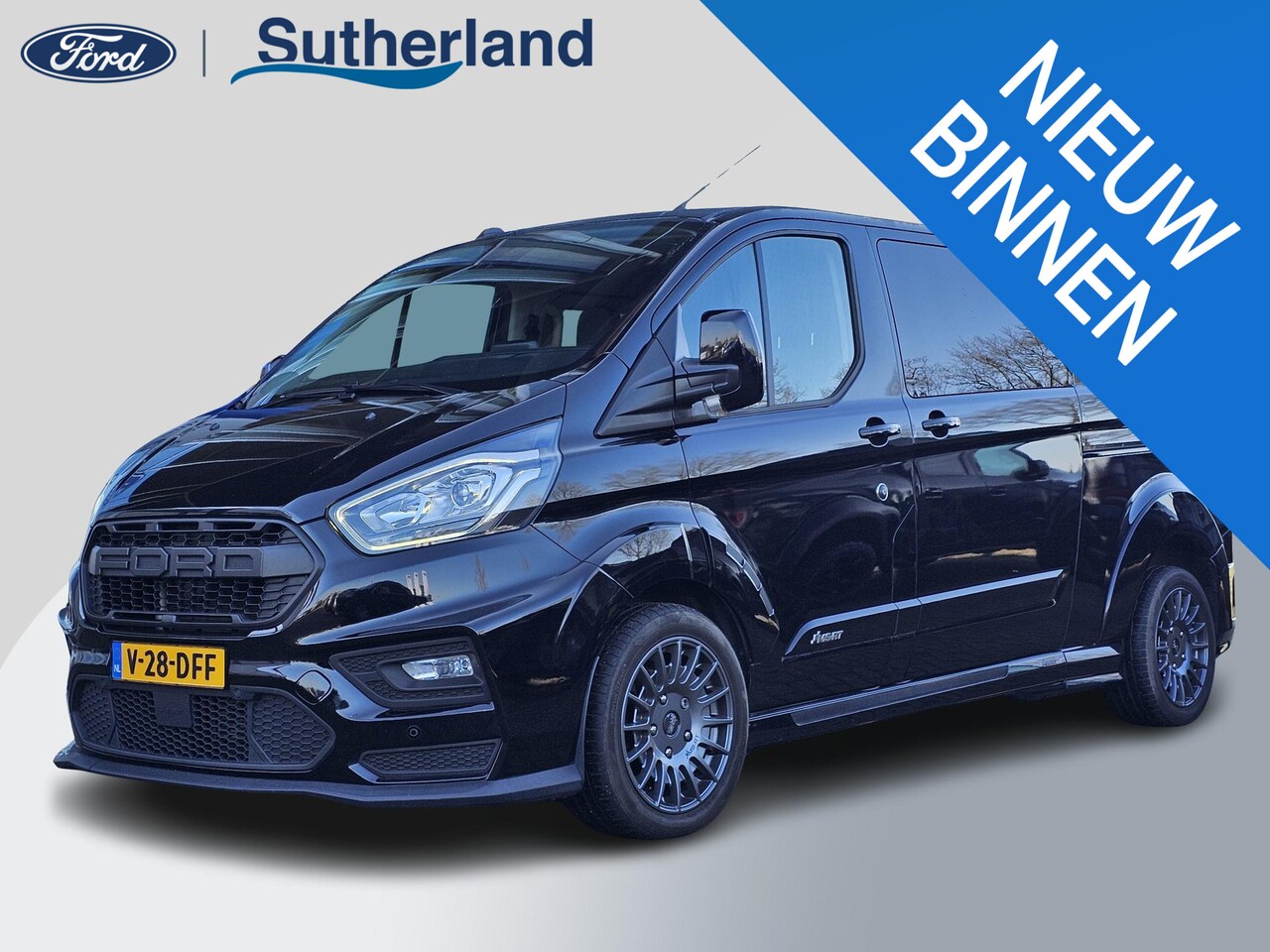 Ford Transit Custom - 320 2.0 TDCI L2H1 MS-RT DC 170PK Automaat | Trekhaak  | Adaptive Cruise Control | Stoelver - AutoWereld.nl