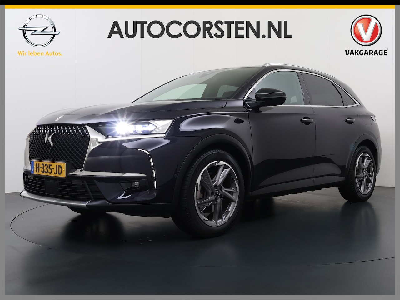 DS 7 Crossback - Hybrid 300 4x4 Night Vision Lederen Massagestoelen PanoramaSchuifdak Adap.Cruise FOCAL Ele - AutoWereld.nl