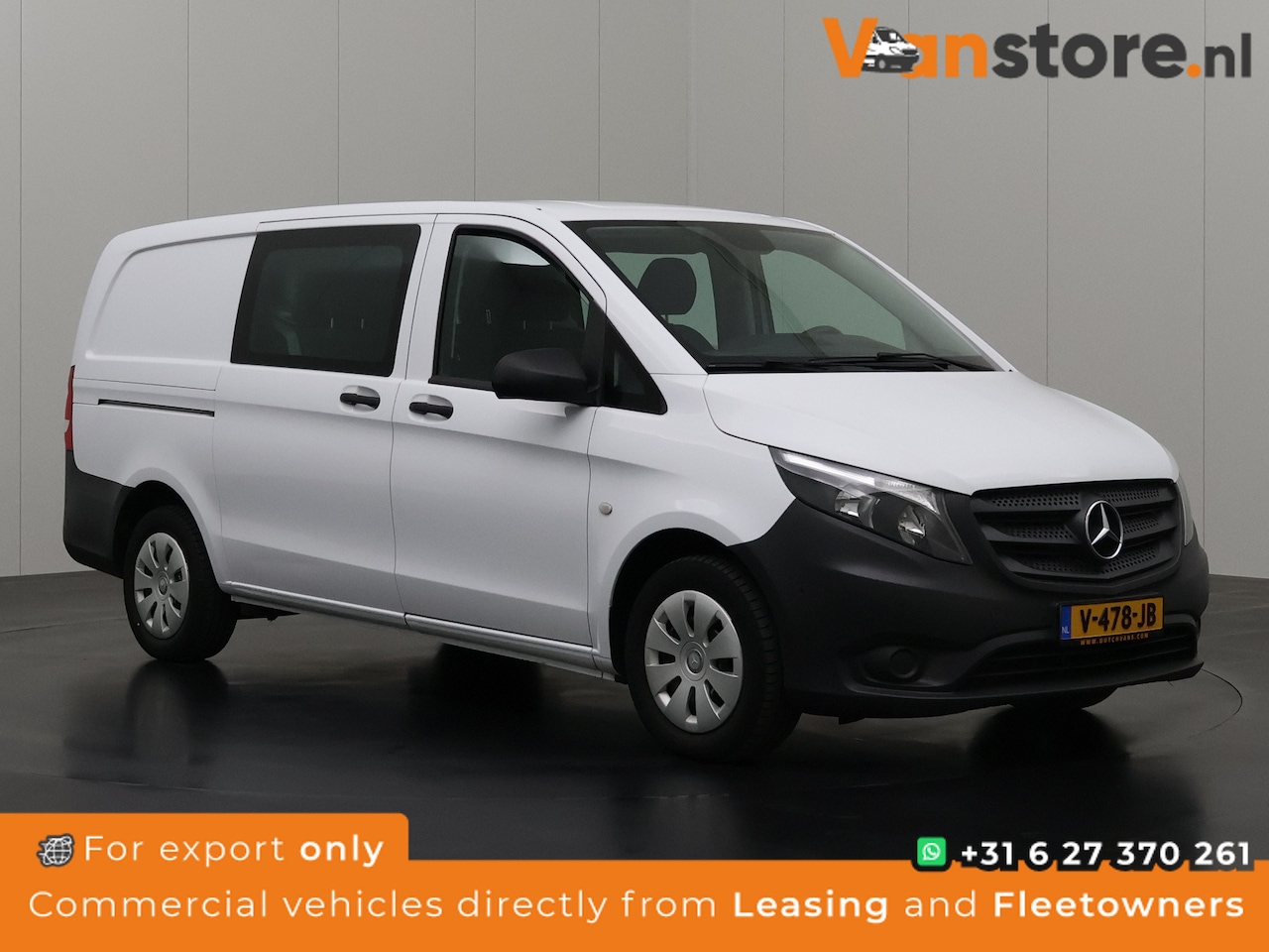Mercedes-Benz Vito - 111CDI Lang Dubbele Cabine | Navigatie | Camera | - AutoWereld.nl