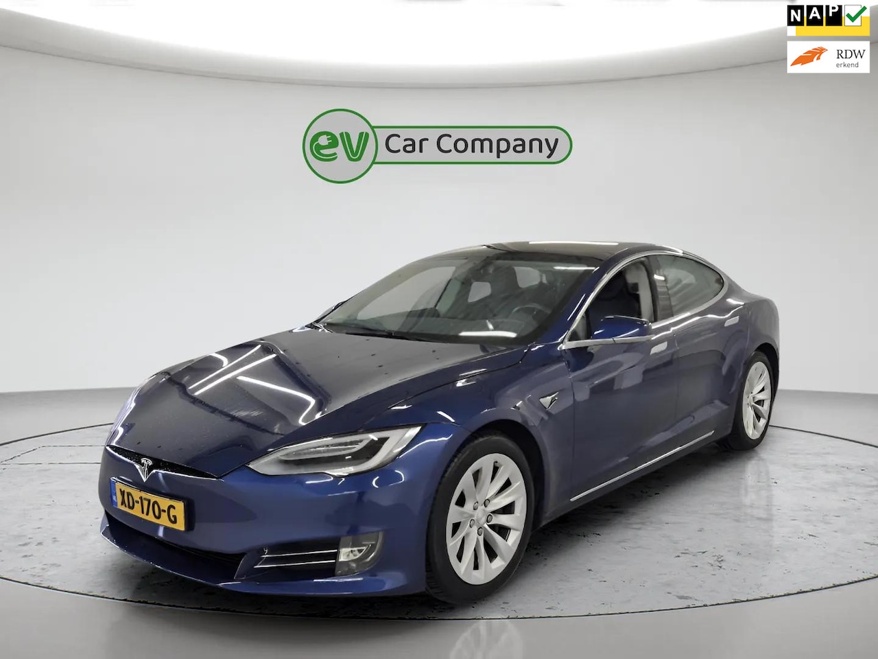 Tesla Model S - 75D Base | SOH 93% | €7500,- FSD Full Self Driving | Panoramadak | Luchtvering | Leder | I - AutoWereld.nl