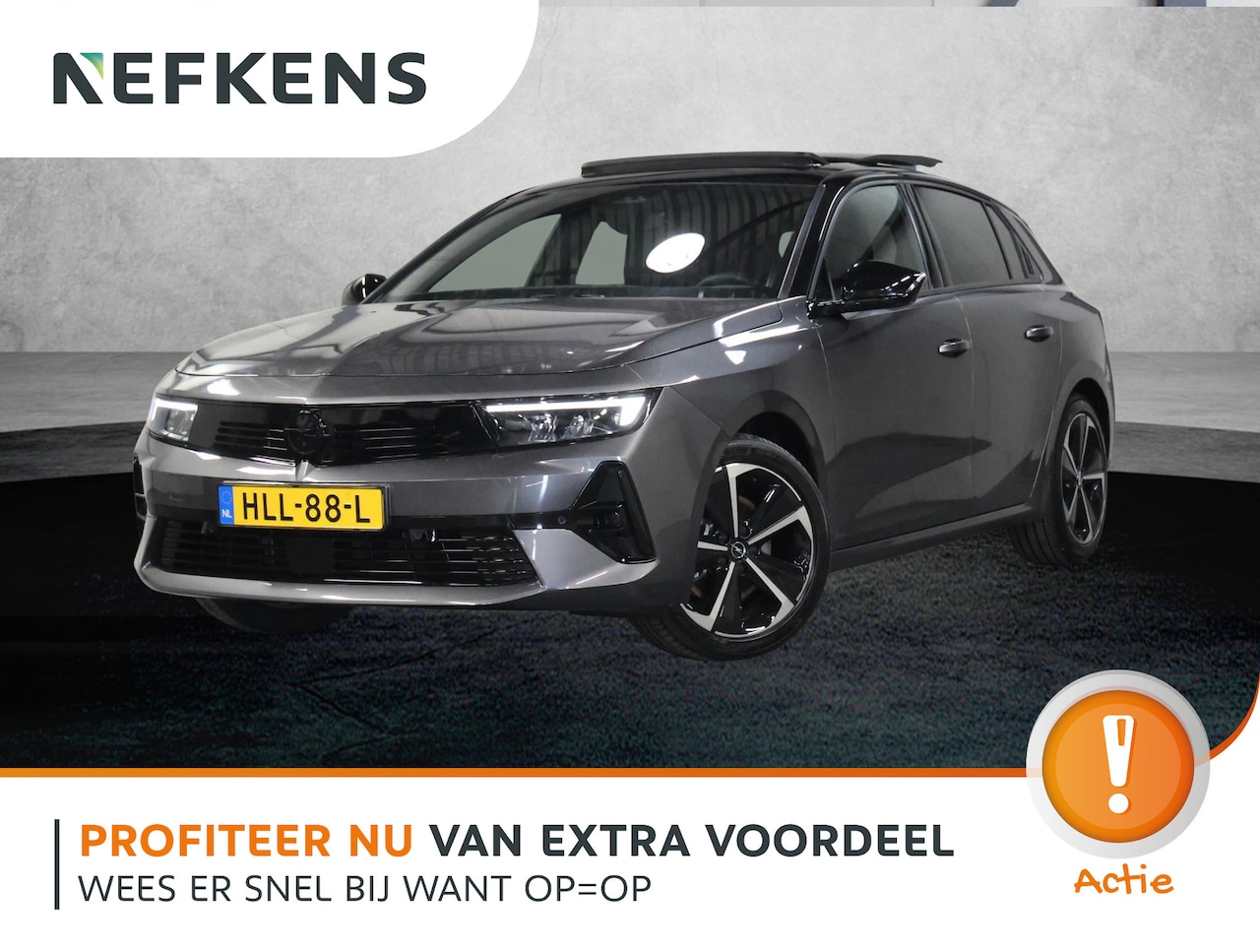 Opel Astra - 1.2 145PK Hybrid GS | 1ste eigenaar | AppleCarPlay/AndroidAuto | Schuifkanteldak | Head-Up - AutoWereld.nl