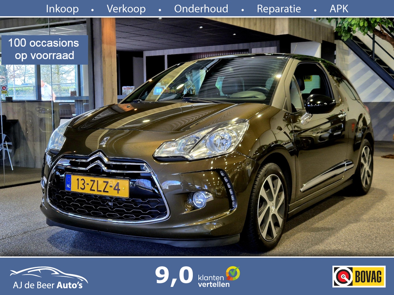 Citroën DS3 - 1.2 VTi Business NAP | Navigatie | Volleder | Clima | HiFi | Dealer onderhouden - AutoWereld.nl