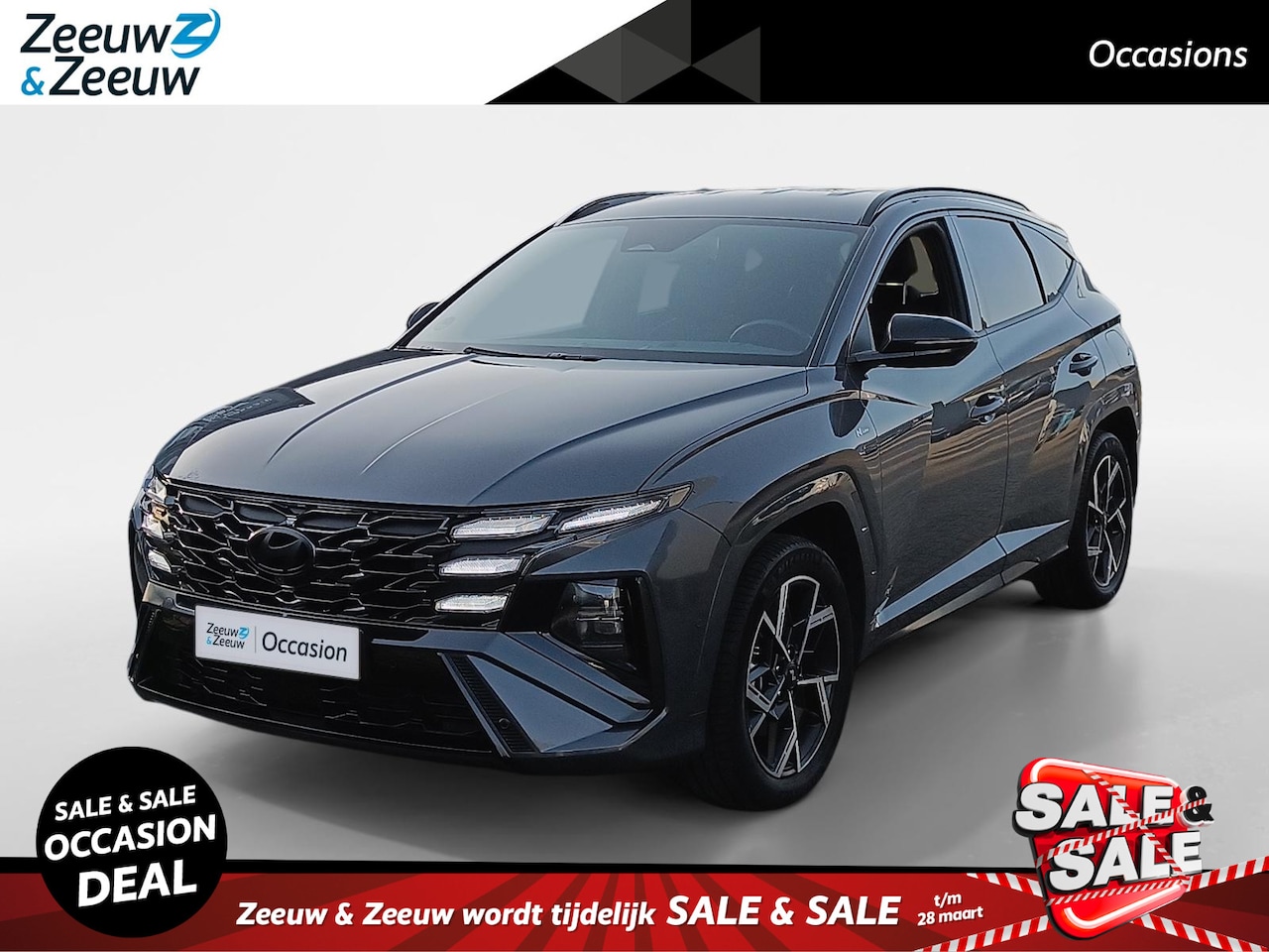 Hyundai Tucson - 1.6 T-GDI PHEV N Line | 360 graden camera | Elektrisch verstelbare stoelen | Geheugenfunct - AutoWereld.nl