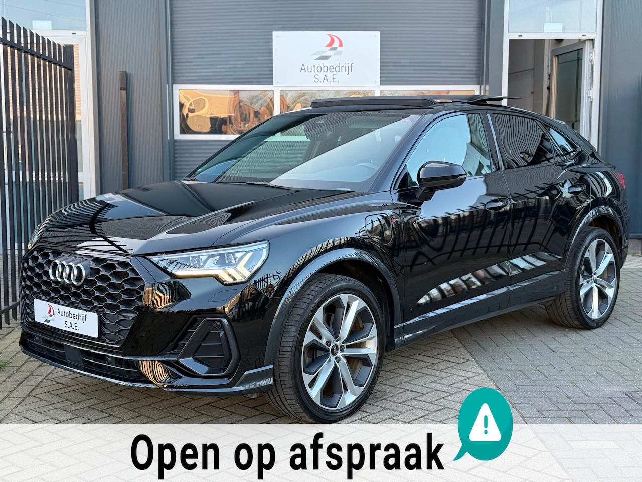 Audi Q3 Sportback - 45 TFSI e S-Line MATRIX PANO SFEER TREKHAAK KEYLESS - AutoWereld.nl