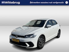 Volkswagen Polo - 1.0 TSI Life / AUTOMAAT/ APP-CONNECT/ PARK.SENSOR.V+A/ STOELVERWARMING/ ACC/ NAVI/ LANE-AS