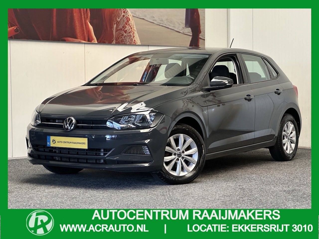 Volkswagen Polo - 1.0 TSI COMFORTLINE ADAPTIVE CRUISE CONTROL AIRCO NAVIGATIE BLUETOOTH TELEFOON MEDIA VOORB - AutoWereld.nl