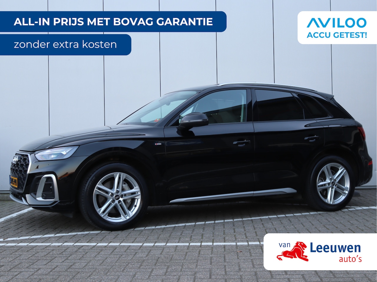 Audi Q5 - 50 TFSI e S-line | Luchtvering | Trekhaak | Panoramadak | 92,3% SOH - AutoWereld.nl