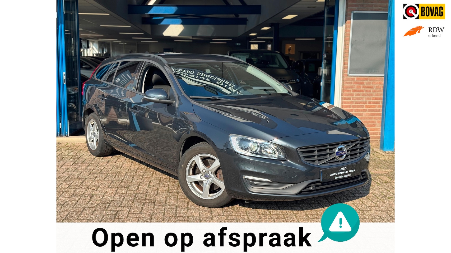 Volvo V60 - 1.5 T3 Polar+ 2017 AUT NAVI CLIMA NAP 41k KM! - AutoWereld.nl