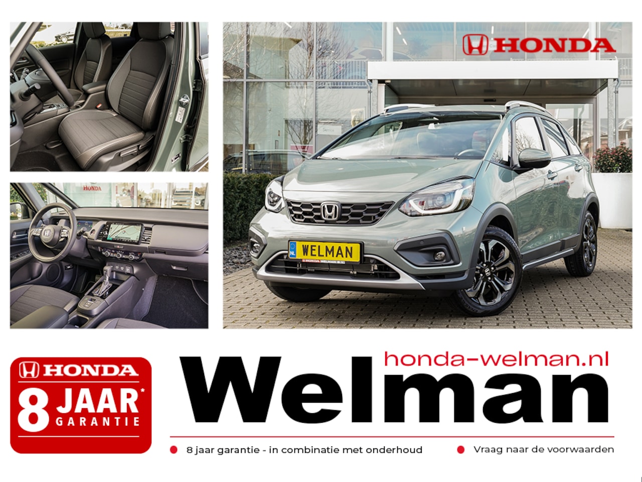 Honda Jazz - 1.5i e:HEV ADVANCE CROSSTAR - NIEUW - 122 PK FULL HYBRID - AUTOMAAT - AutoWereld.nl