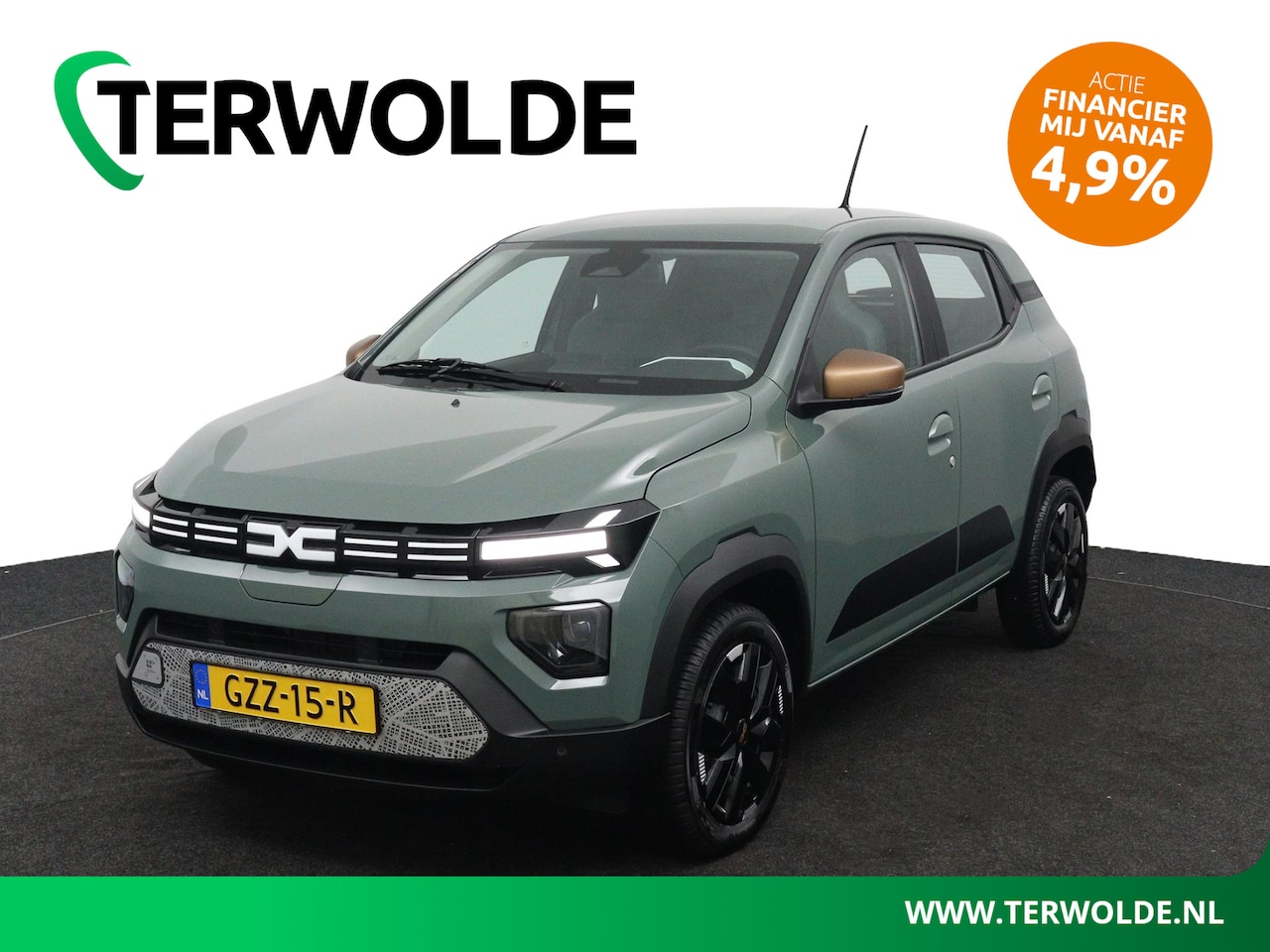 Dacia Spring - extreme electric 65 | SoH 96.0% | DC Lader | Parkeercamera | Navigatie | - AutoWereld.nl