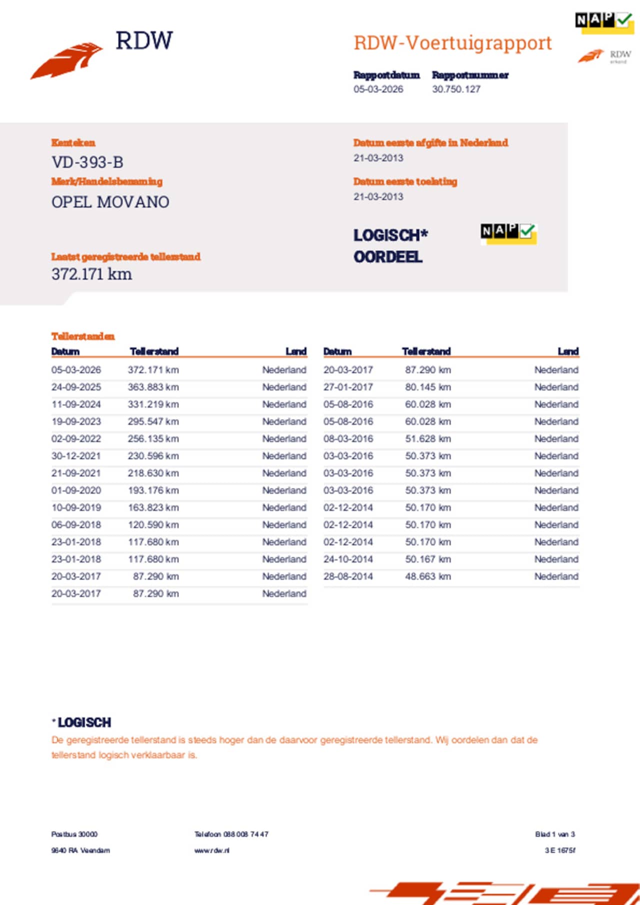 Opel Movano - 2.3 CDTI L3H3 125pk AUT 2013 AIRCO|CRUISE|NAP - AutoWereld.nl