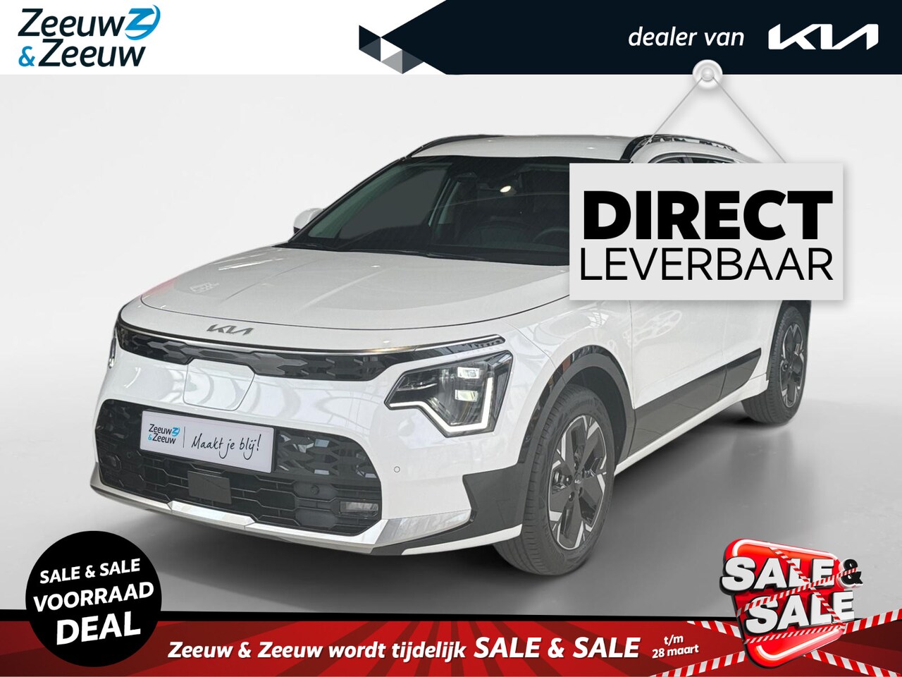 Kia Niro EV - Air 64.8 kWh € 7.777,- INRUILKORTING | Direct Leverbaar | Stoel en Stuurverwarming | Dodeh - AutoWereld.nl