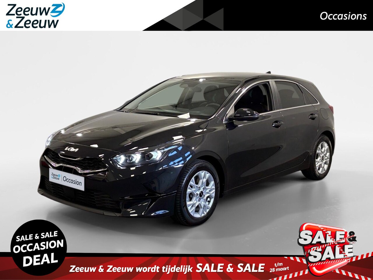 Kia Cee'd - Ceed 1.0 T-GDi DynamicPlusLine | Stoel/Stuurverwarming | Half Leder | Keyless Entry | Navi - AutoWereld.nl