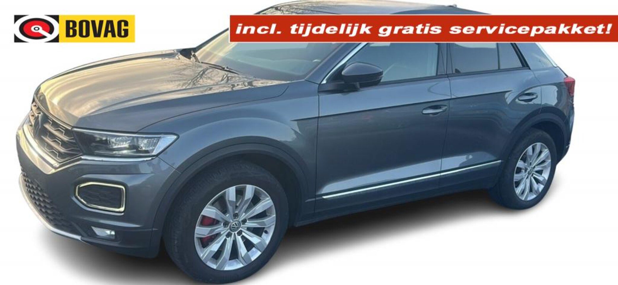 Volkswagen T-Roc - 1.5 TSI SPORT Navi ADCR Apple Car Play/Android Camera 18LM Mooi! - AutoWereld.nl