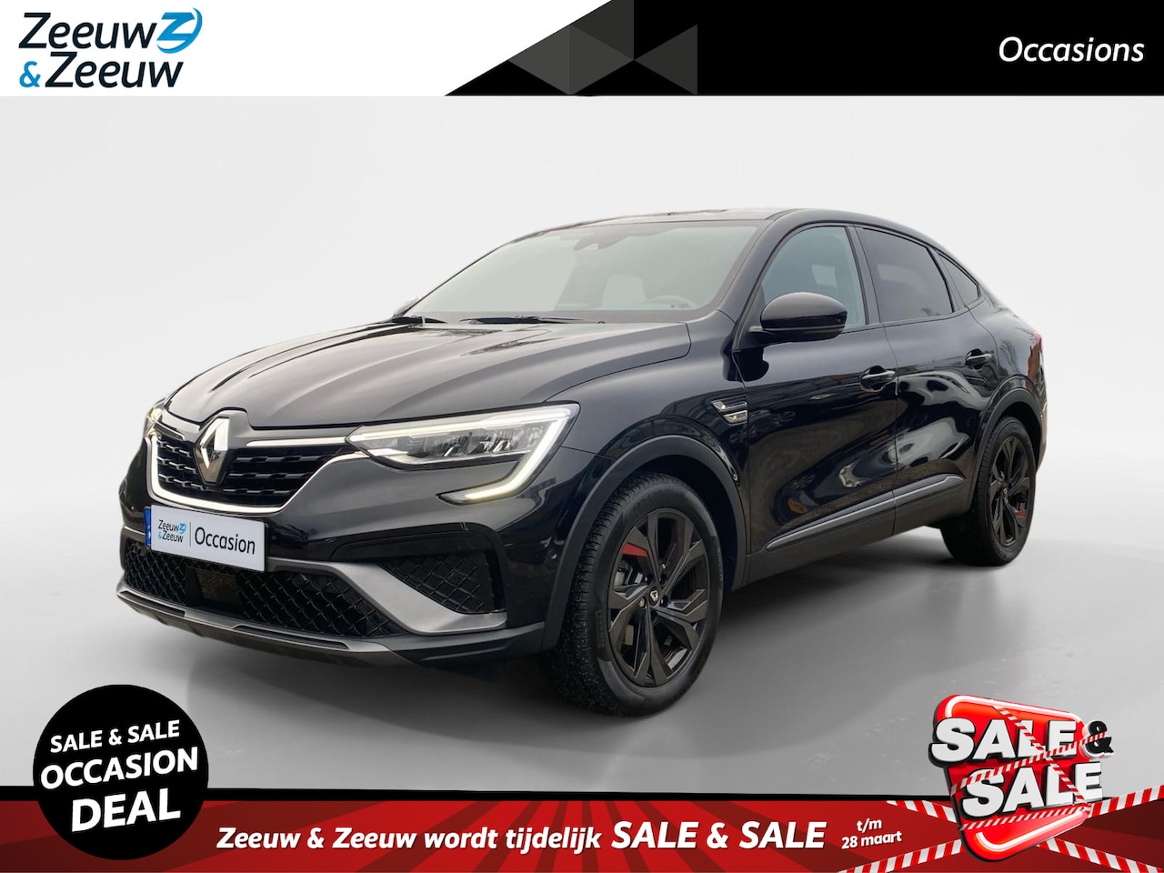 Renault Arkana - 1.6 E-Tech Hybrid 145 R.S. Line | Navigatie | Elektrische stoel verstelling | Adaptive cru - AutoWereld.nl