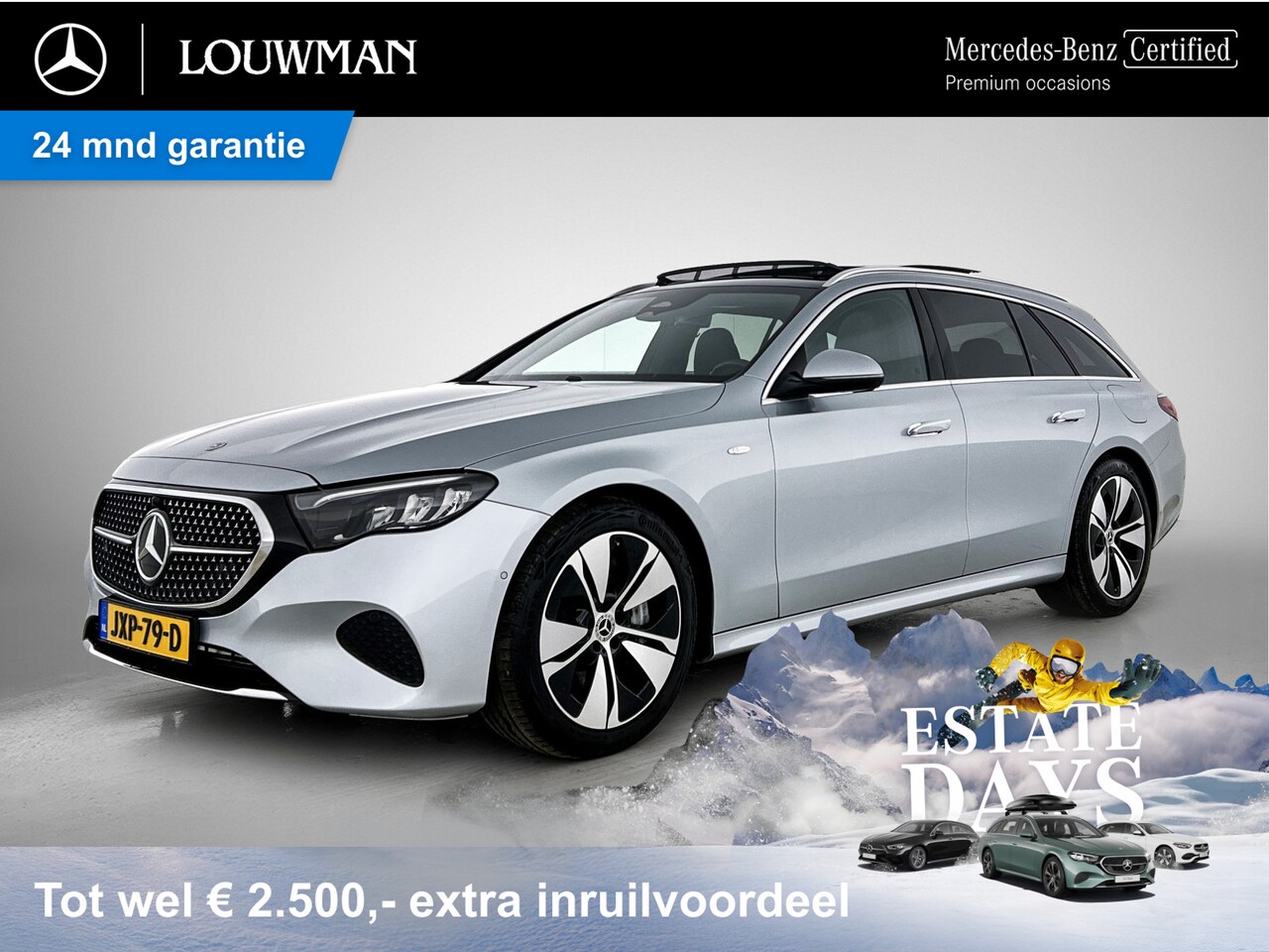 Mercedes-Benz E-klasse Estate - 300 e Plug-In Hybride Panorama Schuif-Kanteldak | Trekhaak | Distronic | Achteruitrijcamer - AutoWereld.nl