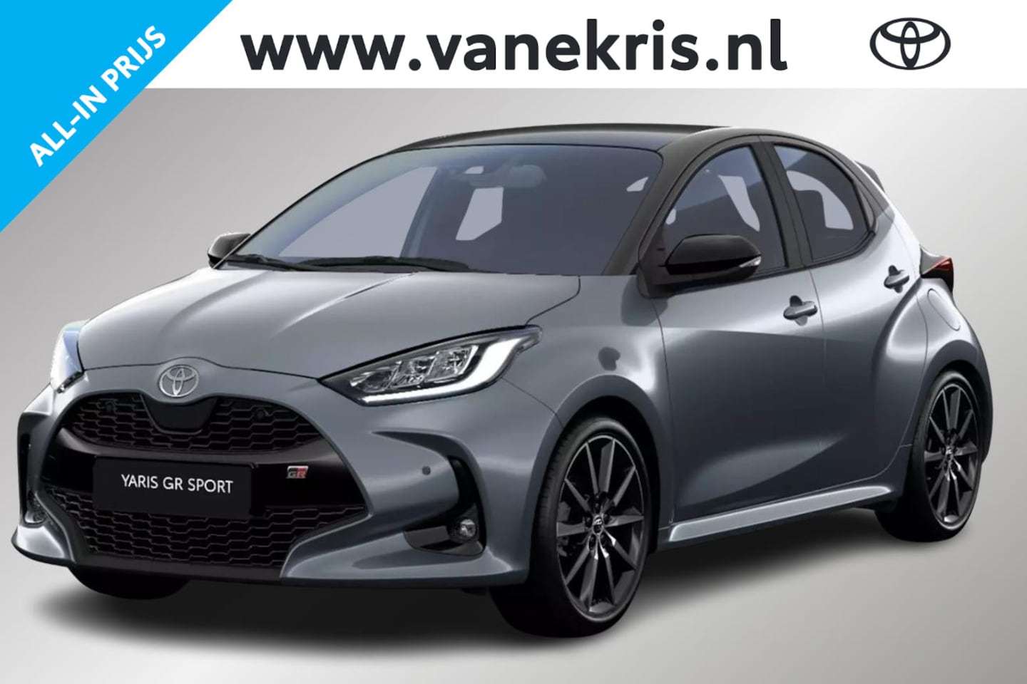 Toyota Yaris - 1.5 Hybrid 130 GR SPORT, GR-Sport Pack, INRUILPREMIE €2.000,- ! BSM, Stuur & Stoelverwarmi - AutoWereld.nl