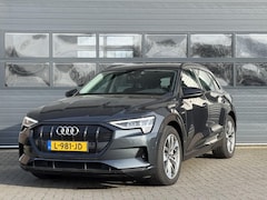 Audi e-tron - 55 QUATTRO BUSINESS EDITION PLUS 95KWH I 92% SOH I SCHUIF/KANTELDAK I LEDEREN BEKLEDING