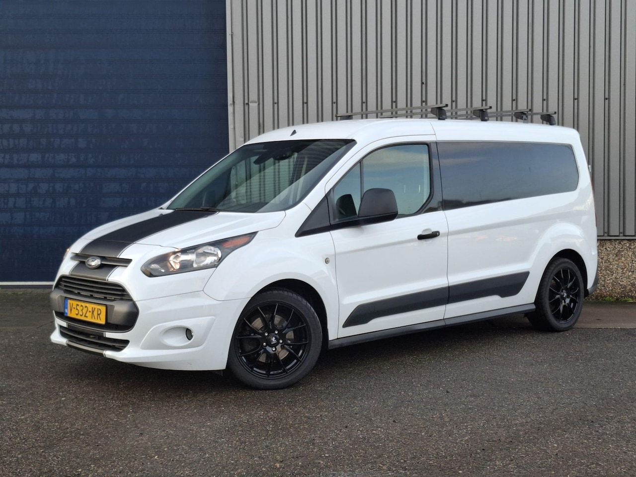 Ford Transit Connect - 1.5 TDCI L2 Trend AIRCO / AUTOMAAT / N.A.P / EURO 6 / KASTEN INRICHTING - AutoWereld.nl
