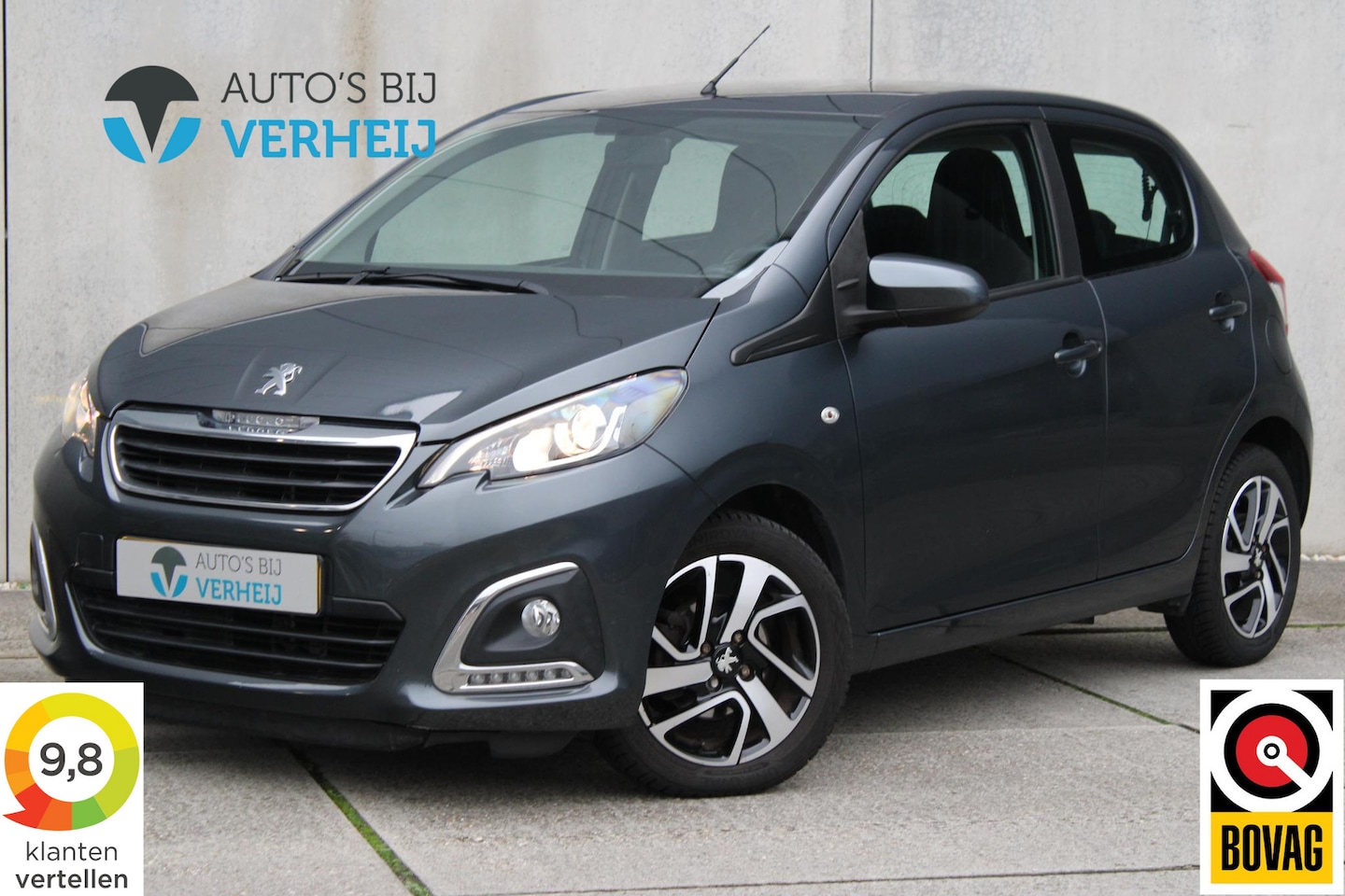 Peugeot 108 - 1.0 e-VTi Allure / AUTOMAAT / 5-DRS / CLIMATE CONTROL / CAMERA / LM VELGEN - AutoWereld.nl