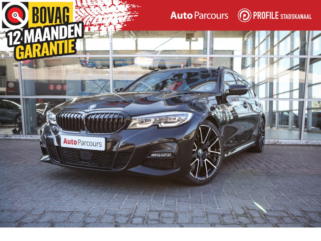 BMW 3-serie Touring - 330e M Sport | Trekhaak | Achteruitrijcamera | Adaptieve Cruise - AutoWereld.nl