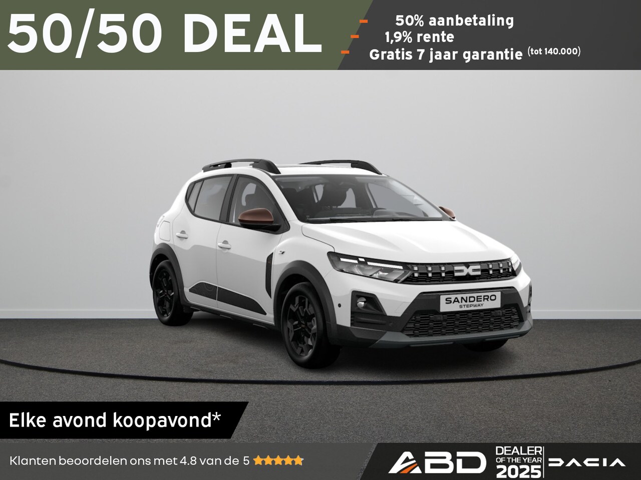 Dacia Sandero Stepway - Extreme Eco-G | Achteruitrijcamera | Cruise Control en snelheidsbegrenzer | Dacia Handsfre - AutoWereld.nl