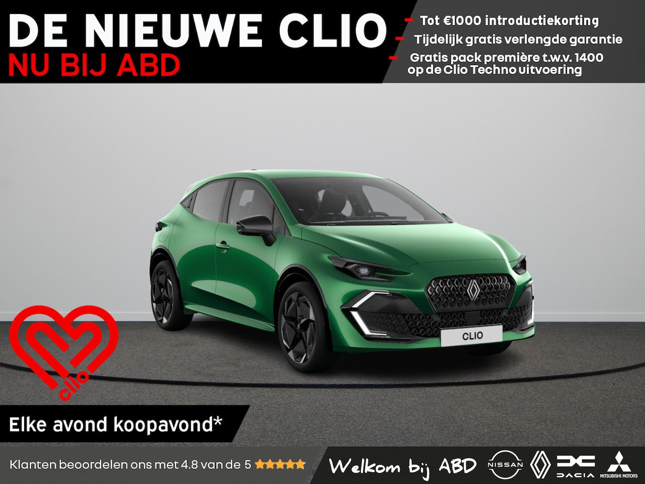 Renault Clio - Techno Full hybrid | Achteruitrijcamera | Adaptive Cruise Control | Elektronisch geregelde - AutoWereld.nl
