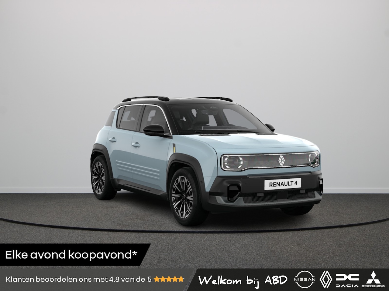 Renault 4 - Iconic Comfort range | Achteruitrijcamera | Elektrisch verwarmbare voorstoelen | Elektroni - AutoWereld.nl