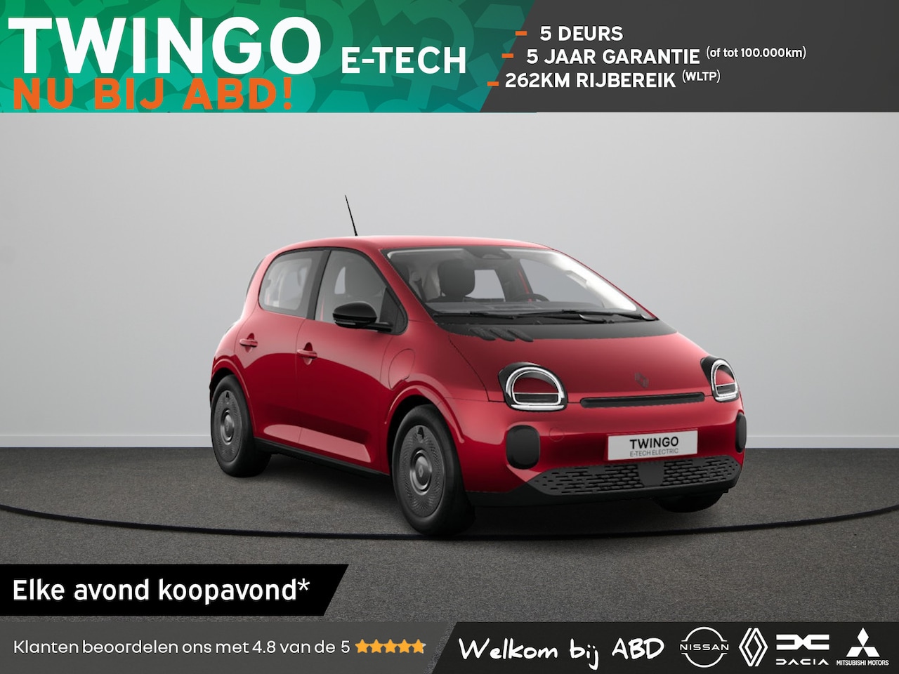 Renault Twingo - Evolution Urban range | LED-achterlichten | LED-dagrijverlichting met specifiek vormgegeve - AutoWereld.nl