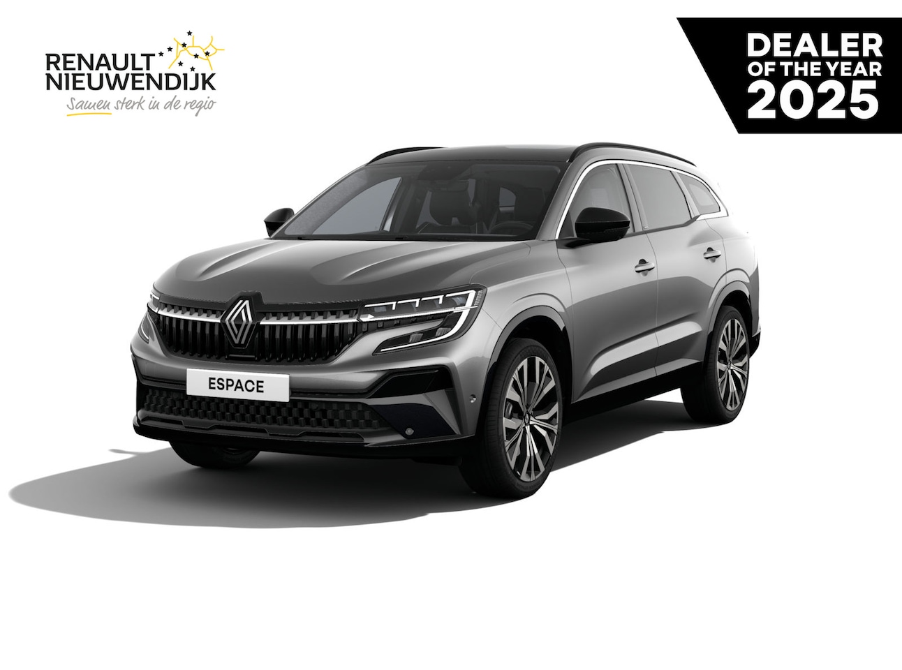 Renault Espace - Iconic | Achteruitrijcamera | Blind spot warning met lane departure prevention | Elektrisc - AutoWereld.nl