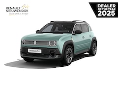 Renault 4 - 4 Iconic | Achteruitrijcamera | Elektrisch verwarmbare voorstoelen | Elektronisch geregeld