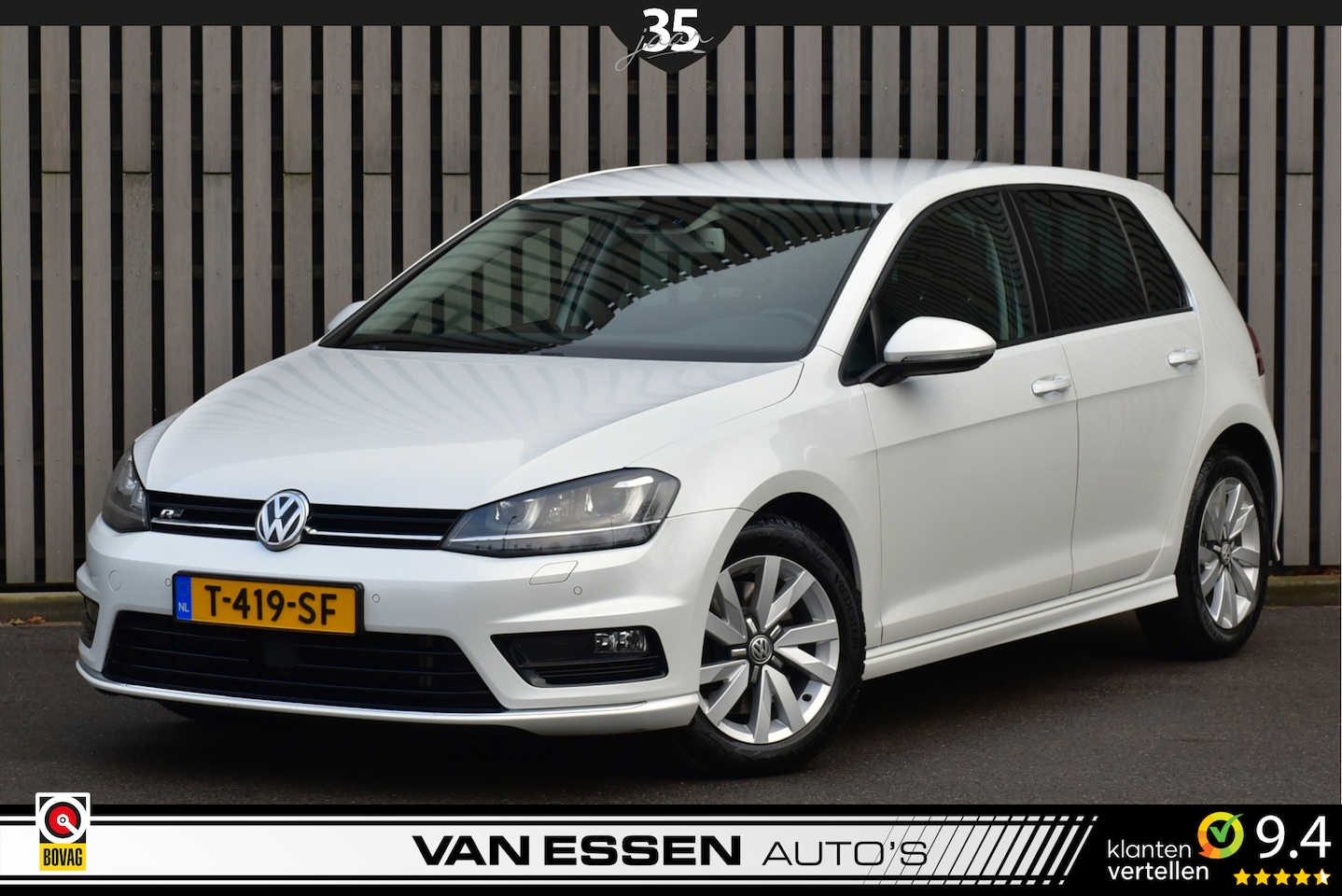 Volkswagen Golf - 1.4 TSI ACT R- Line DSG Navigatie ACC Massage Stoelverw. Nette Auto! - AutoWereld.nl