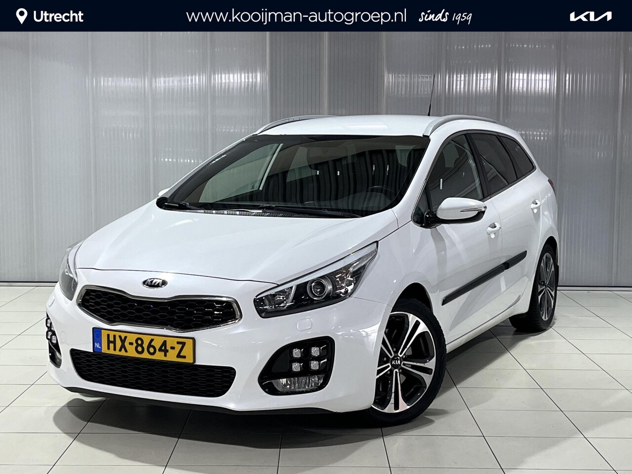 Kia Cee'd Sportswagon - 1.0 T-GDi GT-Line Trekhaak, Navigatie, Achteruitrijcamera, Stoelverwarming, Smart Key, Cru - AutoWereld.nl
