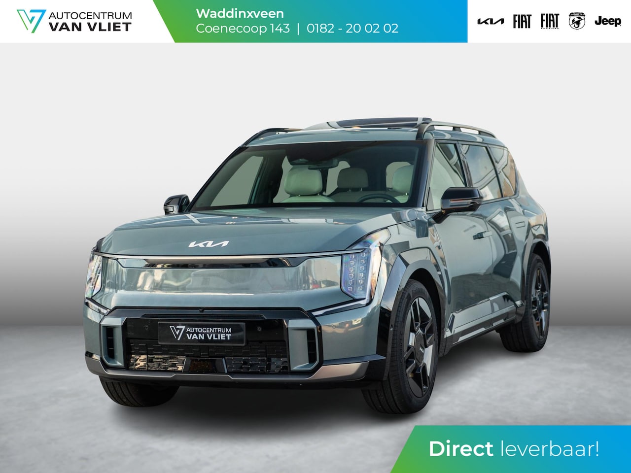 Kia EV9 - GT-Line AWD 99.8 kWh | Levering uit voorraad | 7-Pers. | 21" | Head-Up | Stoel-/Stuurverwa - AutoWereld.nl