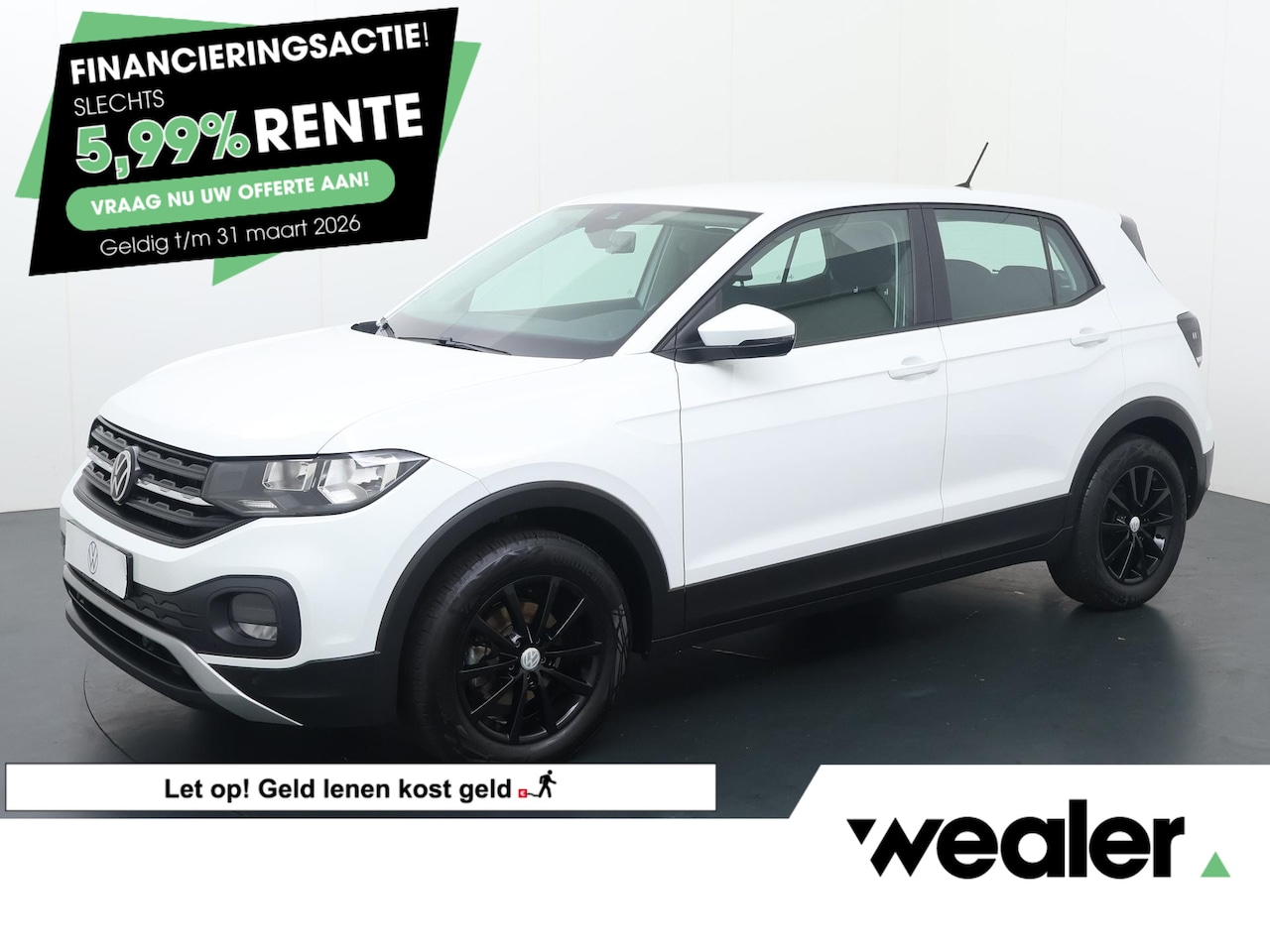 Volkswagen T-Cross - 1.0 TSI Life Business | 95 PK | Multifunctioneel stuurwiel | Cruisecontrol | Parkeersensor - AutoWereld.nl