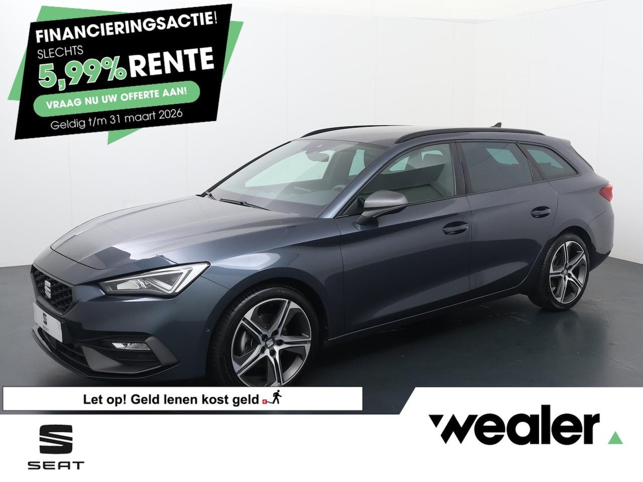 SEAT Leon Sportstourer - 1.5 eTSI FR Launch Edition | 150 PK | Automaat | Adaptive cruise control | Apple Carplay/A - AutoWereld.nl