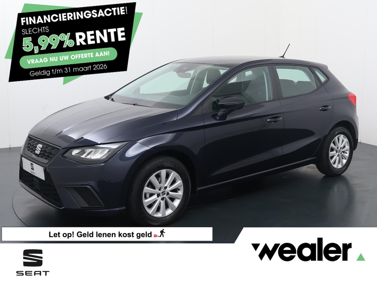 SEAT Ibiza - 1.0 EcoTSI Style | 95 PK | Climate control | Cruise control | Apple Carplay/Android Auto | - AutoWereld.nl