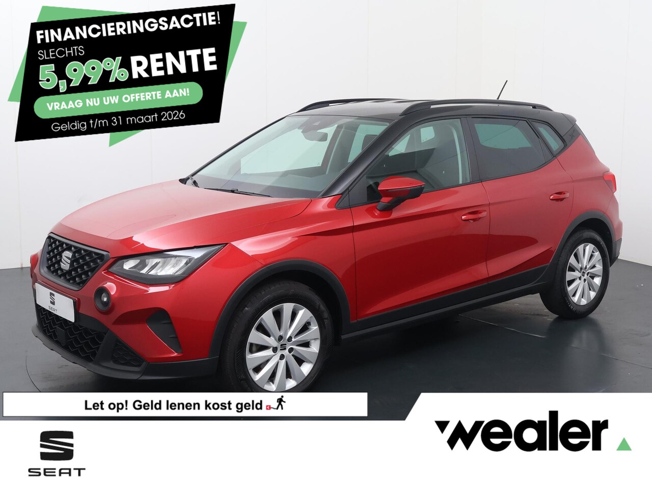 SEAT Arona - 1.0 TSI Style Business Intense | 95 PK | LED verlichting | Navigatiesysteem | Climate cont - AutoWereld.nl